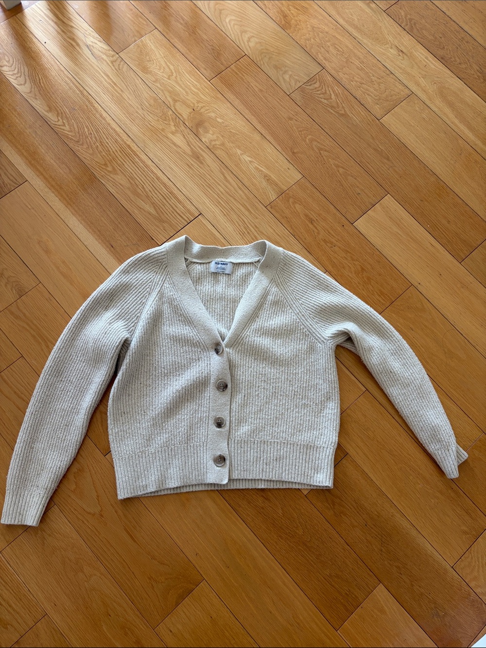 Oatmeal Cardigan - Picture 2 of 4